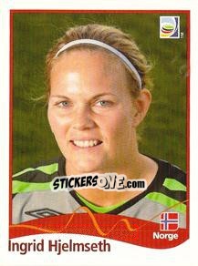 Figurina Ingrid Hjelmseth - FIFA Women's World Cup Germany 2011 - Panini