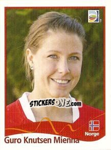 Sticker Guro Knutsen Mienna - FIFA Women's World Cup Germany 2011 - Panini