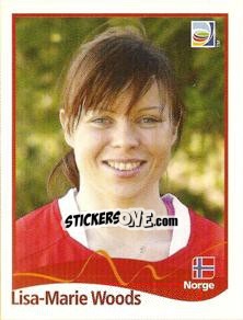 Sticker Lisa-Marie Woods - FIFA Women's World Cup Germany 2011 - Panini