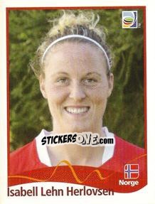 Sticker Isabell Lehn Herlovsen - FIFA Women's World Cup Germany 2011 - Panini