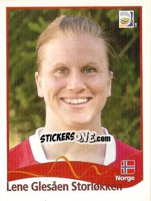 Sticker Lene Glesaen Storlokken - FIFA Women's World Cup Germany 2011 - Panini