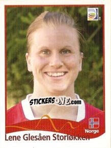 Figurina Lene Glesaen Storlokken - FIFA Women's World Cup Germany 2011 - Panini