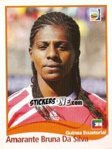 Cromo Amarante Bruna Da Silva - FIFA Women's World Cup Germany 2011 - Panini