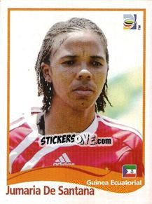 Sticker Jumaria De Santana - FIFA Women's World Cup Germany 2011 - Panini