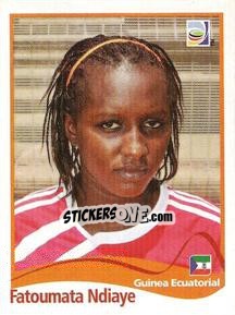 Cromo Fatoumata Ndiaye - FIFA Women's World Cup Germany 2011 - Panini