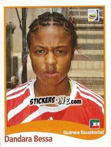 Figurina Dandara Bessa - FIFA Women's World Cup Germany 2011 - Panini