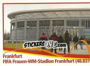 Sticker FIFA Frauen-WM-Stadion Frankfurt - FIFA Women's World Cup Germany 2011 - Panini