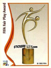 Sticker Fifa Fair Play Award - FIFA Women's World Cup Germany 2011 n. 332 - Panini