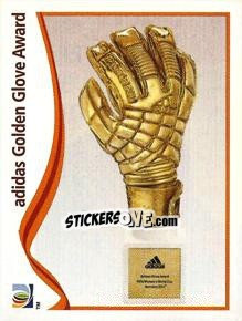 Sticker adidas Golden Glove Award - FIFA Women's World Cup Germany 2011 n. 335 - Panini