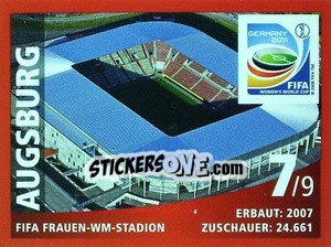 Figurina Augsburg - FIFA Women's World Cup Germany 2011 - Panini