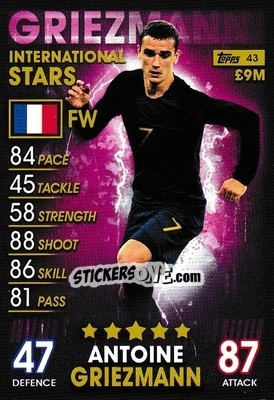 Sticker Antoine Griezmann