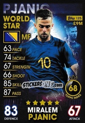 Figurina Miralem Pjanic