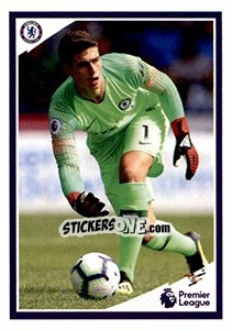 Sticker Kepa Arrizabalaga - Tabloid Premier League n. 9 - Panini