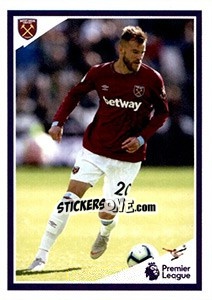 Sticker Andriy Yarmolenko - Tabloid Premier League n. 13 - Panini