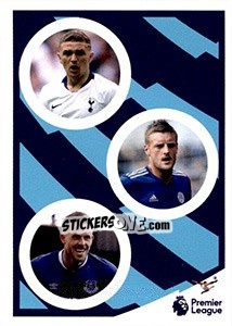 Sticker Kieran Trippier / Jamie Vardy / Gylfi Sigurdsson - Tabloid Premier League - Panini