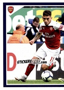 Sticker Lucas Torreira (puzzle 1) - Tabloid Premier League n. 17 - Panini