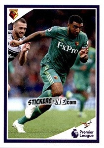 Figurina Troy Deeney - Tabloid Premier League n. 19 - Panini