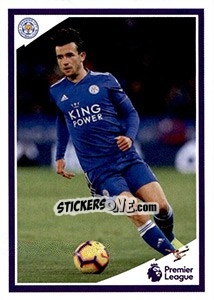 Cromo Ben Chilwell - Tabloid Premier League - Panini