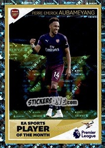 Sticker Pierre-Emerick Aubameyang - Player of the Month