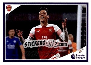 Sticker Mesut Özil - Tabloid Premier League - Panini