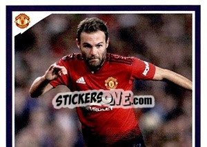 Sticker Juan Mata (puzzle 1) - Tabloid Premier League n. 44 - Panini