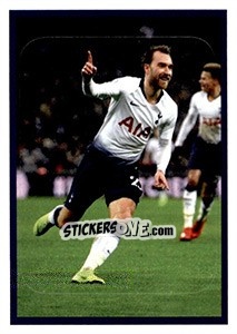 Sticker Christian Eriksen - Tabloid Premier League n. 53 - Panini