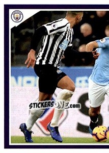 Sticker Sergio Aguero (puzzle 1) - Tabloid Premier League n. 65 - Panini