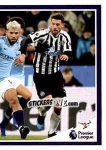 Sticker Sergio Agüero (puzzle 2) - Tabloid Premier League n. 66 - Panini