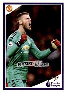 Sticker David de Gea - Tabloid Premier League - Panini