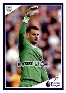 Sticker Tom Heaton - Tabloid Premier League n. 75 - Panini