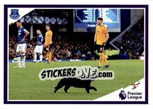 Cromo Black Cat - Tabloid Premier League - Panini