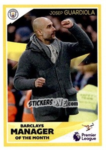 Figurina Pep Guardiola - Manager Of The Month
