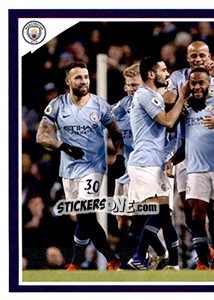 Cromo Goal celebration (puzzle 1) - Tabloid Premier League - Panini