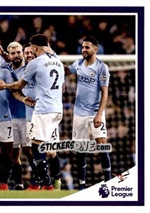 Sticker Goal celebration (puzzle 2) - Tabloid Premier League n. 85 - Panini