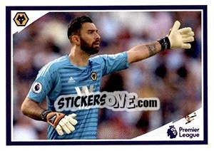 Sticker Rui Patrício - Tabloid Premier League n. 95 - Panini