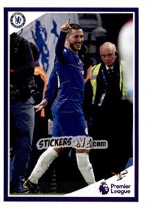 Sticker Eden Hazard - Tabloid Premier League n. 105 - Panini
