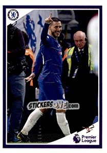 Cromo Eden Hazard - Tabloid Premier League - Panini