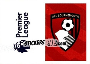 Sticker Premier League Logo / Afc Bournemouth - Tabloid Premier League n. 112 - Panini