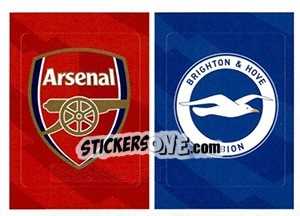 Figurina Arsenal / Brighton & Hove Albion - Tabloid Premier League - Panini