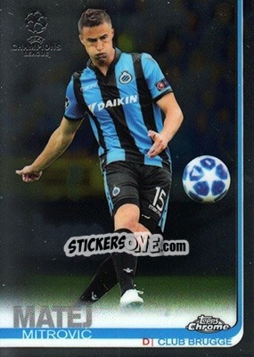 Sticker Matej Mitrovic - UEFA Champions League Chrome 2018-2019 n. 14 - Topps