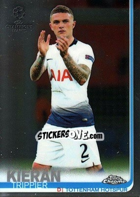 Sticker Kieran Trippier - UEFA Champions League Chrome 2018-2019 n. 27 - Topps