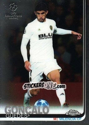 Sticker Gonçalo Guedes - UEFA Champions League Chrome 2018-2019 n. 34 - Topps