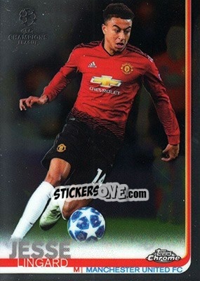Sticker Jesse Lingard - UEFA Champions League Chrome 2018-2019 n. 46 - Topps