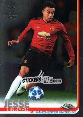 Figurina Jesse Lingard - UEFA Champions League Chrome 2018-2019 - Topps