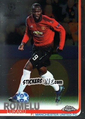 Sticker Romelu Lukaku - UEFA Champions League Chrome 2018-2019 - Topps