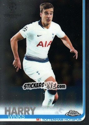 Sticker Harry Winks - UEFA Champions League Chrome 2018-2019 n. 71 - Topps