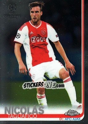 Sticker Nicolás Tagliafico - UEFA Champions League Chrome 2018-2019 n. 73 - Topps
