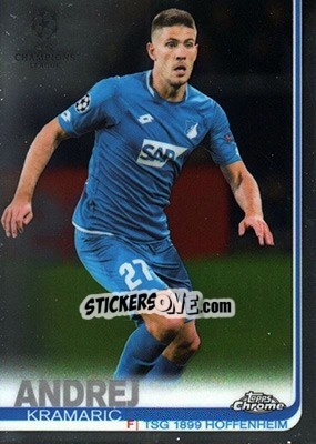 Sticker Andrej Kramaric - UEFA Champions League Chrome 2018-2019 n. 81 - Topps