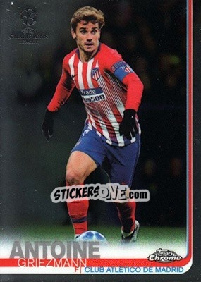 Sticker Antoine Griezmann - UEFA Champions League Chrome 2018-2019 n. 84 - Topps