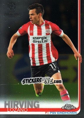 Sticker Hirving Lozano - UEFA Champions League Chrome 2018-2019 n. 89 - Topps